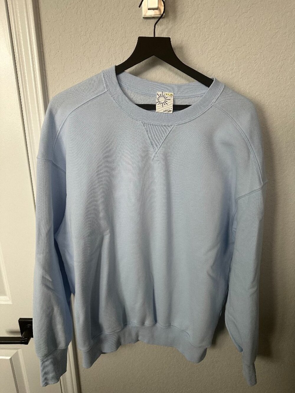 Brand New Light Blue OFFLINE By Aerie Cloud Fleece Oversized Crewneck Sweatshirt